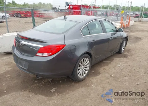 2011 Buick Regal Cxl Turbo Russelsheim from USA, damaged, VIN W04GX5GV7B1046361